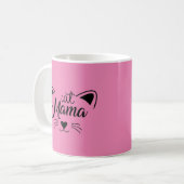 Cat Mama Kaffeetasse (Vorderseite Links)
