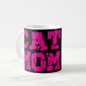Cat-Mama Kaffeetasse (Vorderseite Links)