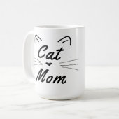 Cat-Mama Kaffeetasse (Vorderseite Links)