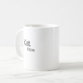 Cat-Mama Kaffeetasse (Vorderseite Links)