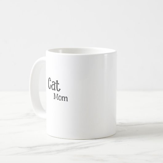 Cat-Mama Kaffeetasse (Vorderseite Links)