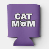 CAT-MAMA kann kühler (Lila) Dosenkühler (Rückseite)