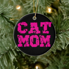 Cat-Mama Keramik Ornament