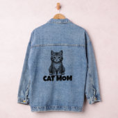 CAT-MAMA KITTEN DENIM JEAN JACKET JEANSJACKE (Hangar)