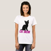 CAT-MAMA KITTEN-T - SHIRT NIEDLICH (Vorne ganz)
