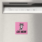 CAT-MAMA-KÜHLSCHRANKMAGNET MAGNET (In Situ (Geschirrspüler))