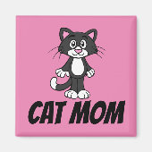 CAT-MAMA-KÜHLSCHRANKMAGNET MAGNET (Vorne)