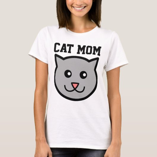 CAT MAMA Ladys T - Shirt (Vorderseite)