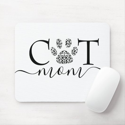 Cat Mama Mousepad (Mit Mouse)