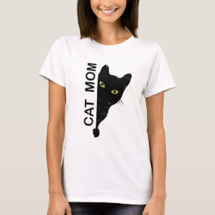 Cat Mama Mutter Lover Mama Kitty Niedlich Gewitter T-Shirt