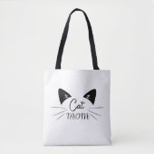 Cat Mama Mutter Lover Mama Kitty Niedlich Gewitter Tasche (Vorderseite)
