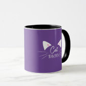Cat Mama Mutter Lover Mama Kitty Niedlich Gewitter Tasse (VorderseiteRechts)