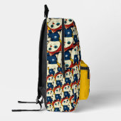 Cat Mama Mütter Tag Bedruckter Rucksack (Links)