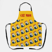 Cat Mama Mütter Tag Schürze (Vorderseite)