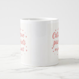Cat Mama Muttertagsgeflecht Jumbo-Tasse