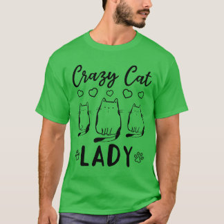 Cat Mama Niedlich Cat Lover Cat Owner Crazy Cat La T-Shirt