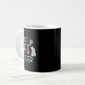 Cat Mama Niedlich Meow First Mütter Day Kaffeetasse (Vorderseite Links)