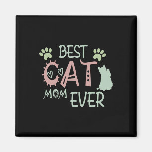 Cat Mama Niedlich Meow First Mütter Day Magnet