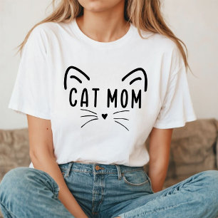 Cat-Mama   Niedliche Fun Cat Lover Mama Tri-Blend Shirt