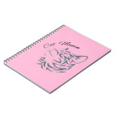 Cat Mama Notizblock (Linke Seite)