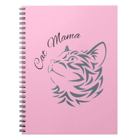 Cat Mama Notizblock (Vorderseite)