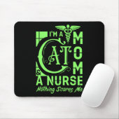 Cat Mama Nurse - Funny Gift for Nurses & Cat Lover Mousepad (Mit Mouse)