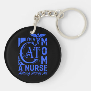 Cat Mama Nurse - Funny Gift for Nurses & Cat Lover Schlüsselanhänger