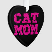Cat-Mama Ornament (Vorderseite)