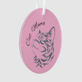 Cat Mama Ornament (Vorderseite)
