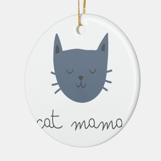 Cat Mama Ornament (Links)
