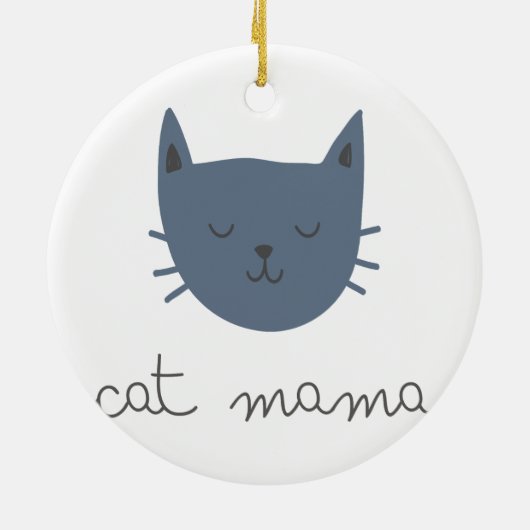Cat Mama Ornament (Hinten)