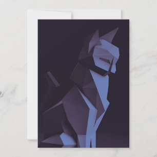 Cat Mama Papa Niedliche Katzengrafik Feiertagskarte