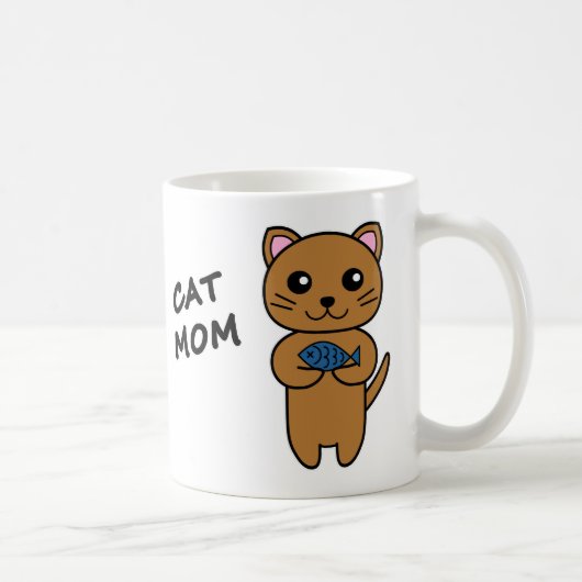 CAT-MAMA Personalisiert Kaffeetasse (Rechts)