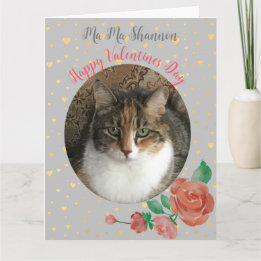 Cat Mama Personalisiert Valentine Überraschung Karte