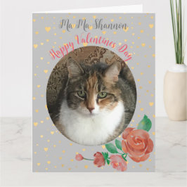 Cat Mama Personalisiert Valentine Überraschung Karte