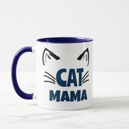 Cat Mama, Pet Lovers Cat Mama Graphic Tasse Design (Links)