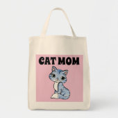 CAT MAMA PINK TASCHE HANDBAG PURSE (Vorne)