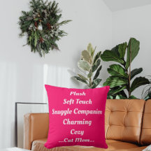 Cat Mama Plush Soft Charme Gemütlich Niedlich Funn