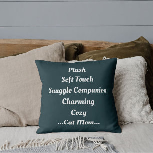 Cat Mama Plush Soft Charme Gemütliches Niedliches  Kissen