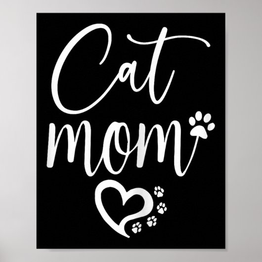 Cat-Mama Poster (Vorne)
