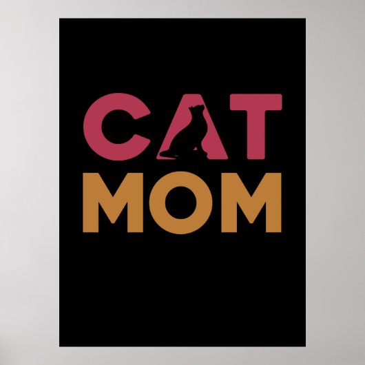 Cat-Mama Poster (Vorne)