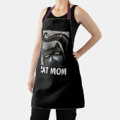 CAT-MAMA SCHWARZE CAT ART KÜCHE SCHÜRZE (InSitu)