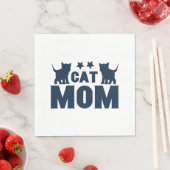 Cat-Mama Serviette (Beispiel)