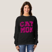 Cat-Mama Sweatshirt (Vorne ganz)