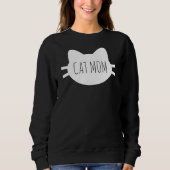 "Cat-MAMA" Sweatshirt (Vorderseite)