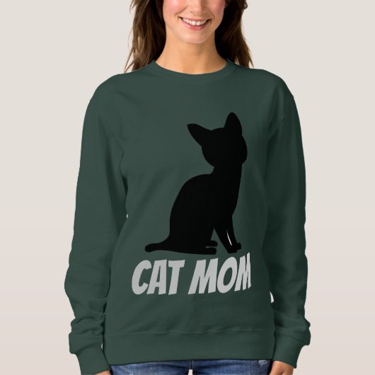 CAT-MAMA-SWEATSHIRTS-T - Shirt (Vorderseite)