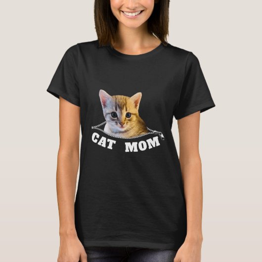 Cat Mama T - Shirt (Vorderseite)
