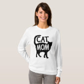 Cat-Mama T-Shirt (Vorne ganz)