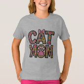 Cat-Mama T-Shirt (Vorderseite)