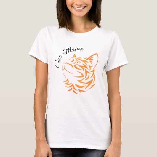 Cat Mama T-Shirt (Vorderseite)